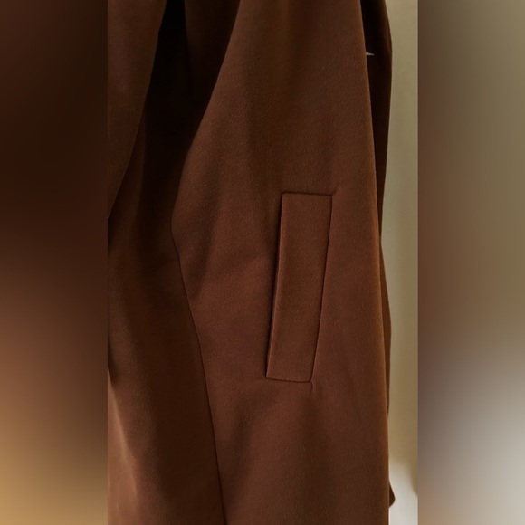 1 Sunset Lane Camel Color Peacoat - Picture 7 of 8